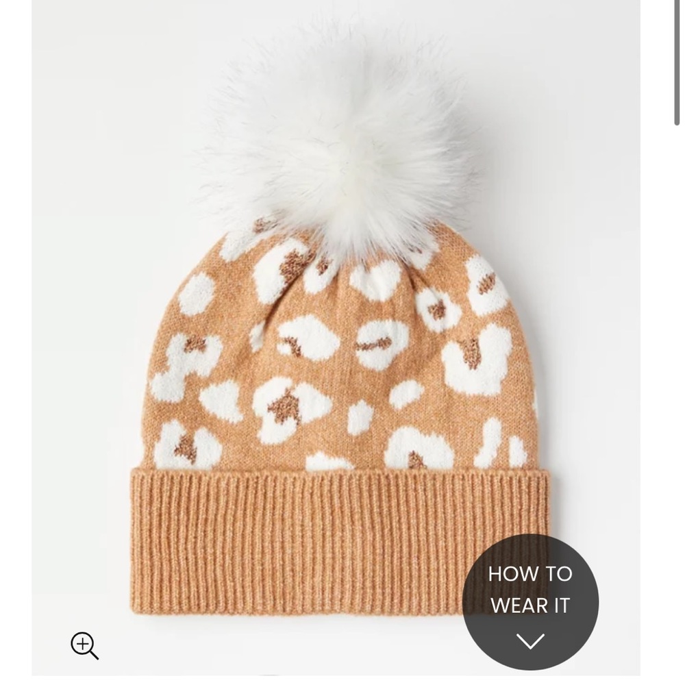 Leopard Winter Hat